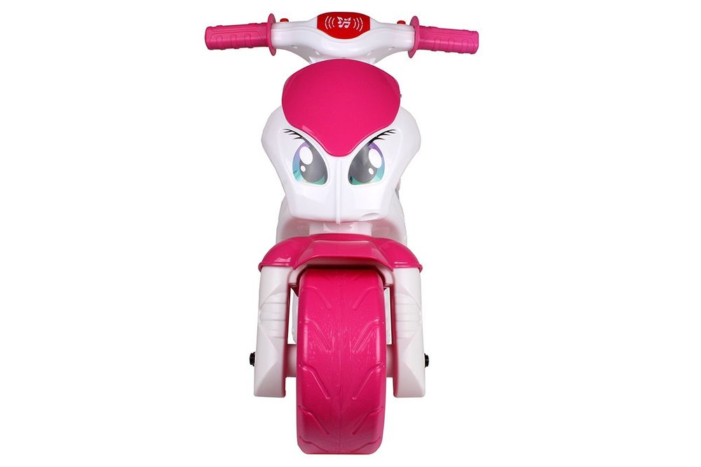 Мотоцикл дитячий музичний "Принцеса" на видувних колесах, толокар ТехноК 7204