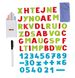 Двухсторонний мольберт Smoby Toys Буквы и цыфры с подставкой (410103)