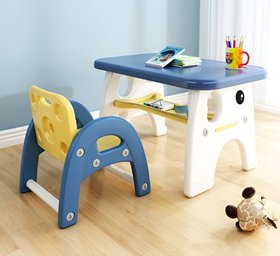 Дитяча парта з стільцем Terrio “Study” Жовто-синій TS-533Y, Синий