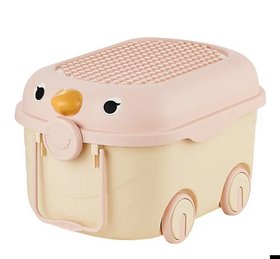 Ящик для іграшок на колесах Terrio “Birdy” Рожевий
