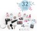 Ігровий набір Smoby Toys "Б'юті-салон краси" з набором косметики зі звуковими та світловими ефектами 32 аксесуари 320240