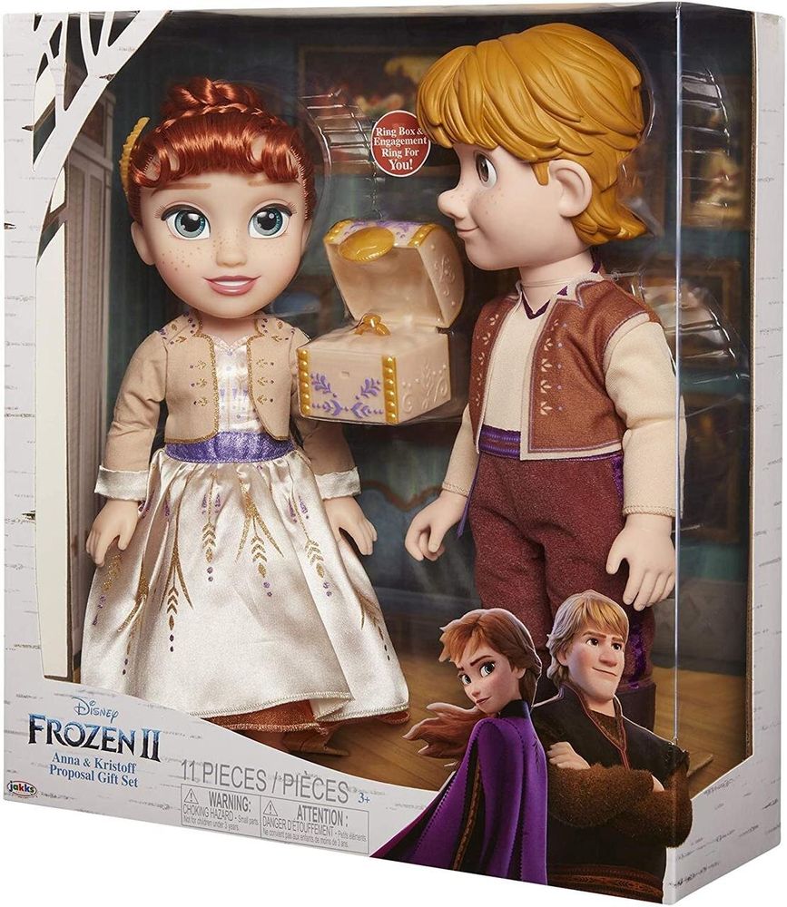 Набір ляльок Анна і Крістофф Холодне серце 2 Disney Frozen 2 Anna and Kristoff E5502