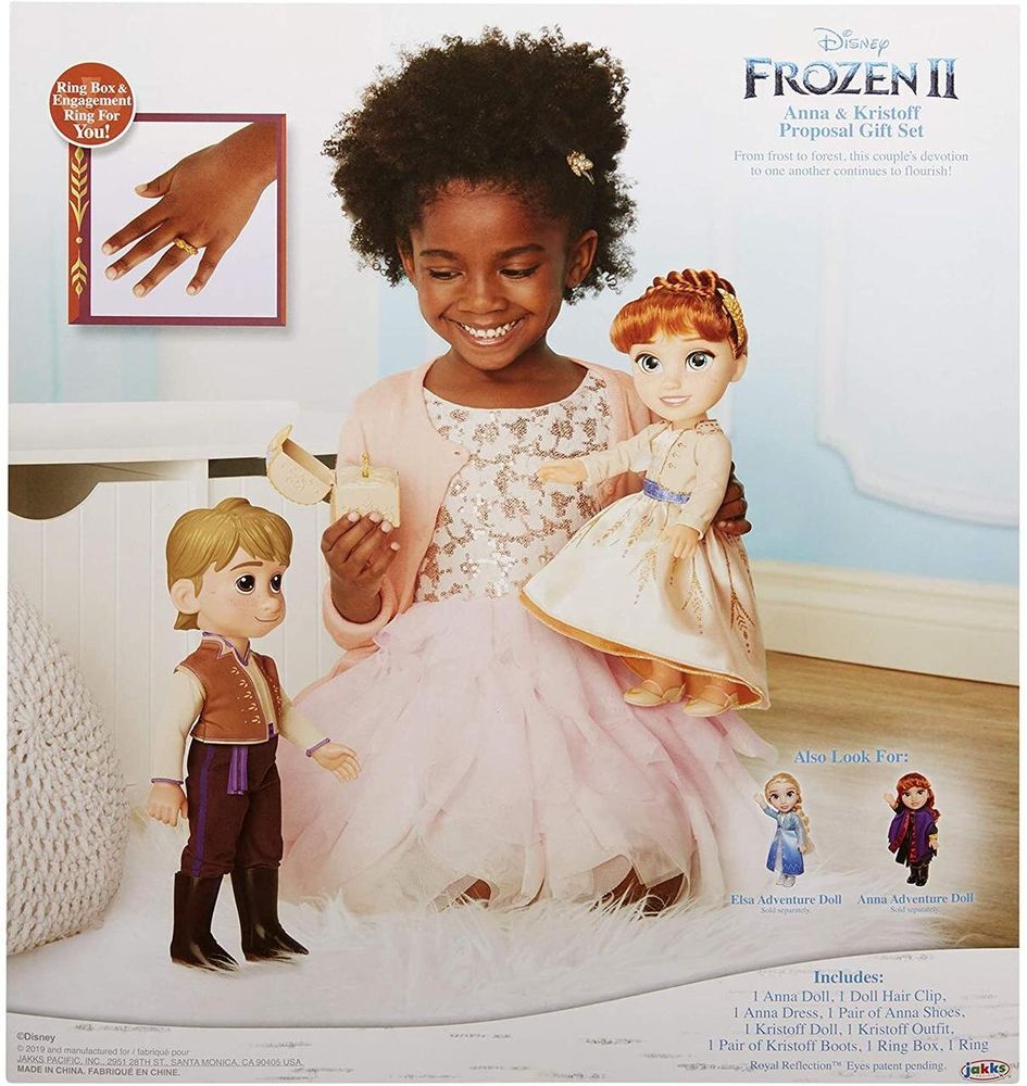 Набор кукол Анна и Кристофф Холодное сердце 2 Disney Frozen 2 Anna and Kristoff E5502