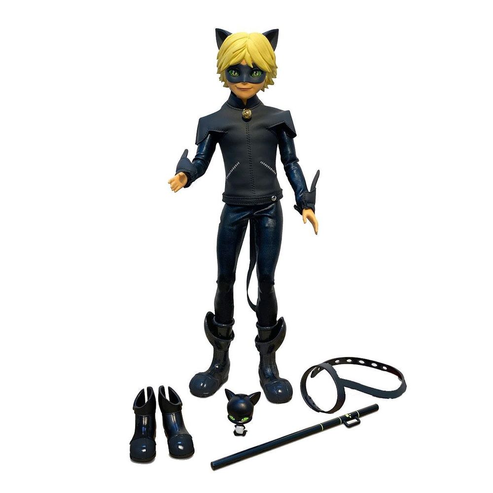 Кукла-мальчик Леди Баг и Супер-Кот S2 - Супер Кот 27 см Miraculous Cat Noir Fashion Doll 50002