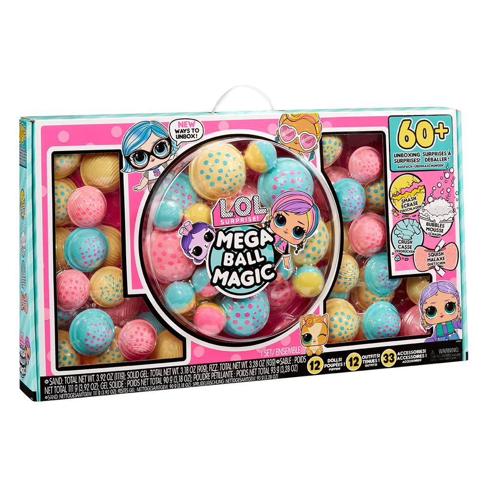 Игровой набор с куклами ЛОЛ L.O.L. Surprise Mega Ball Magic - Волшебный мегашар 119951
