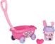 Візок Smoby Toys Мінні Маус з набором для гри з піском 5 аксесуарів Рожевий 867014