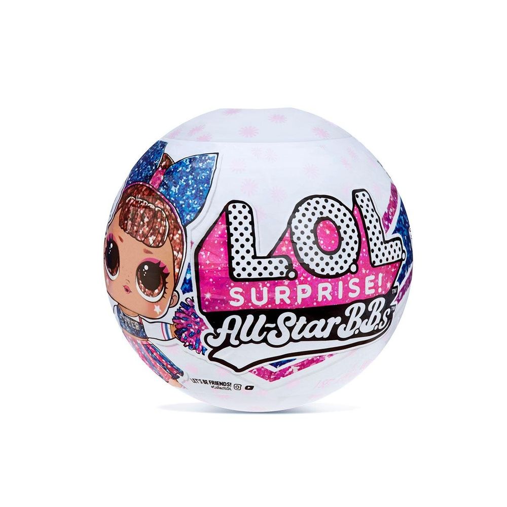 Лялька L. O. L. Surprise! All-Star B. B. s Sports Series 2 Baseball Sparkly Dolls Спортивна команда 570363-W2