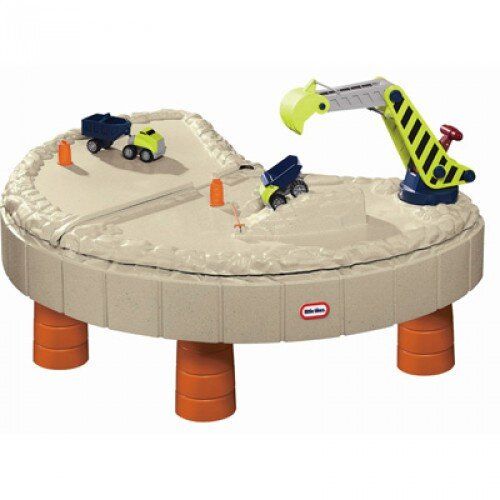 Пісочниця-стіл Веселе будівництво Little Tikes (для піску і води, з аксесуарами) 401N10060