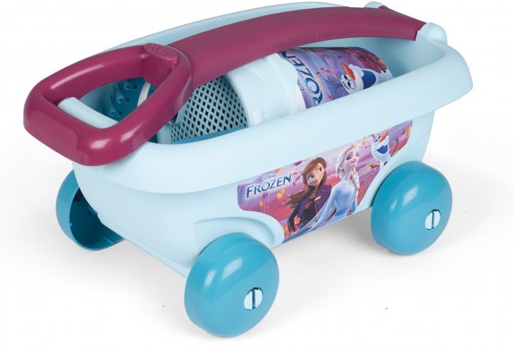 Візок Smoby Toys Frozen Крижане серце з набором для гри з піском 5 аксесуарів 867016