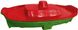 Пісочниця-басейн кораблик Doloni Toys з кришкою 1505х784х380 мм червоно-салатова (03355/3)