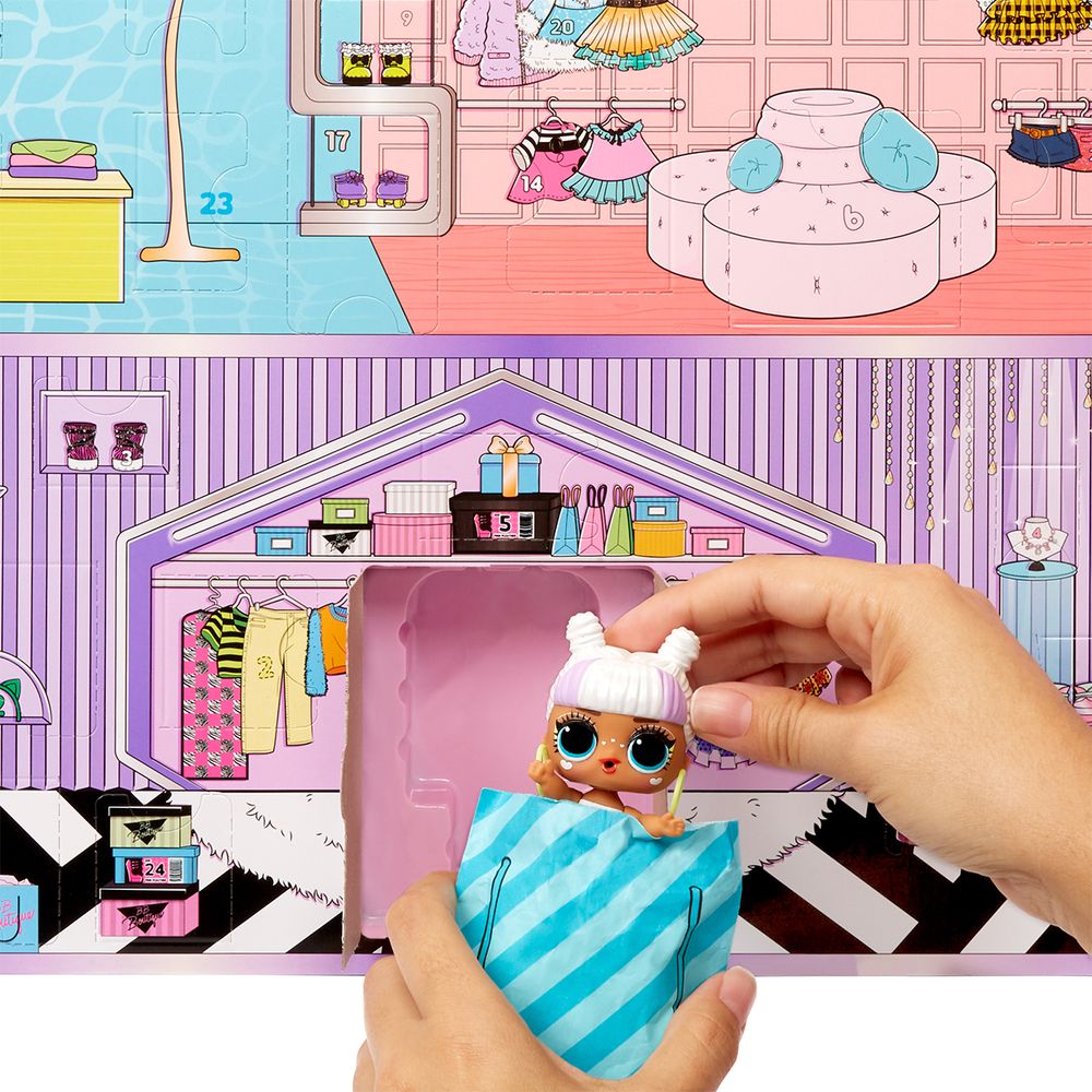 Ігровий набір з лялькою LOL Surprise – Адвент-календар з сюрпризами ЛОЛ 591788