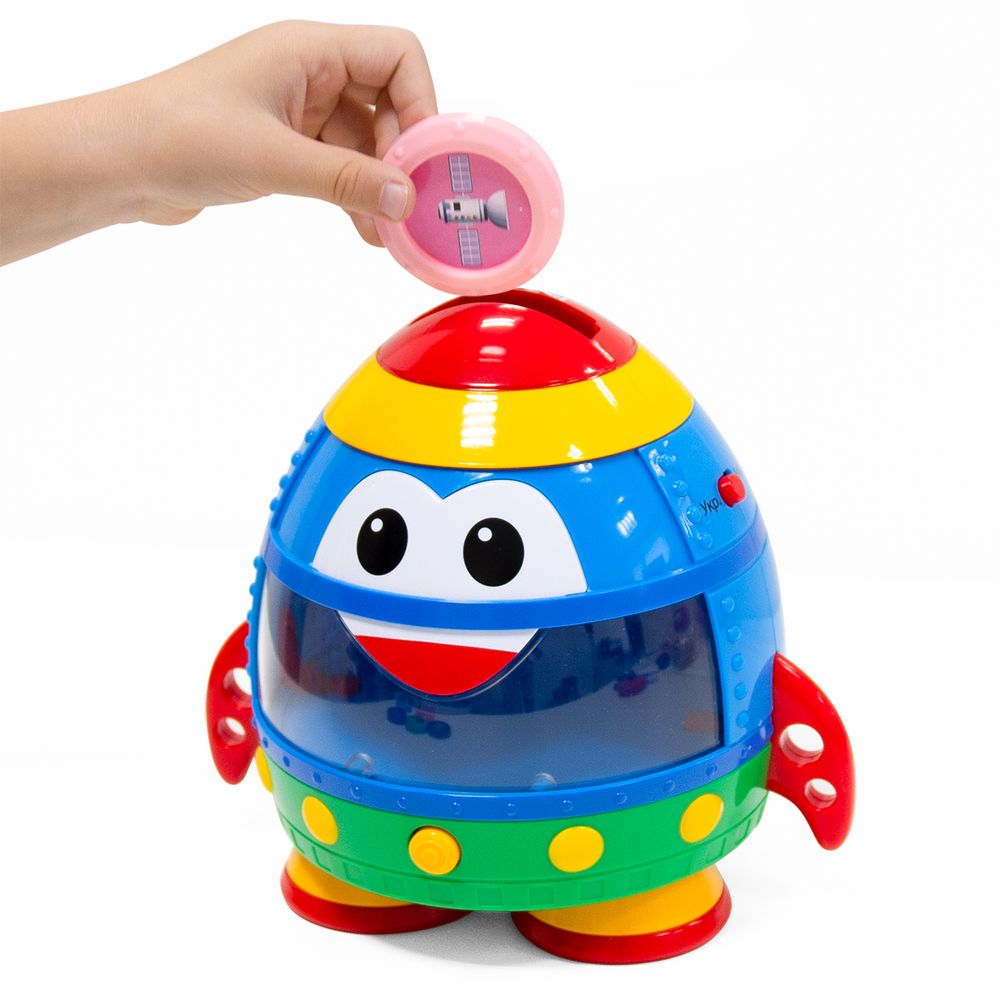 Интерактивная двуязычная игрушка - Smart Звездолет Kiddi Smart 344675