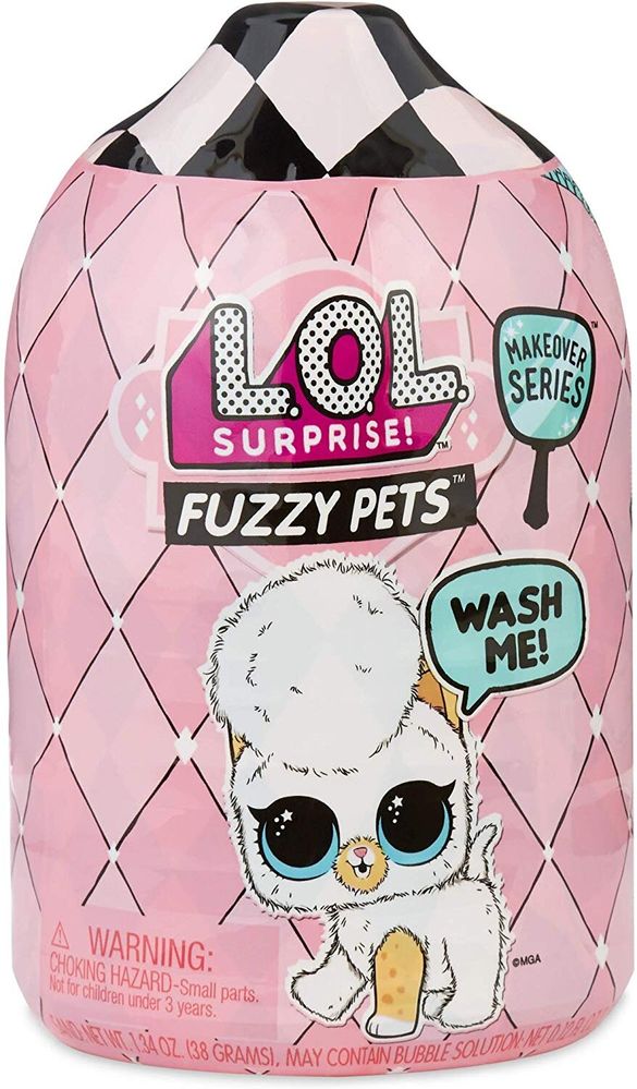 LOL Fuzzy Pets Makeover L.O.L. SURPRISE S5 W2 Пухнастий домашній улюбленець ЛОЛ 5 сезон 2 хвиля