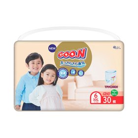Трусики-підгузки Goo.N Premium Soft для дітей (XXL, 15-25 кг, 30 шт) 863230
