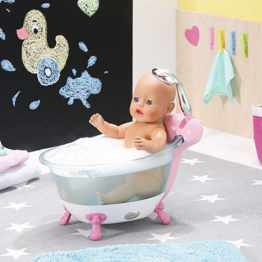 Ванночка для ляльки BABY BORN - Веселе купання(світло, звук)