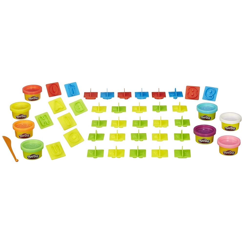 Play-Doh ИГРОВОЙ НАБОР ЧИСЛА И БУКВЫ Play-Doh Numbers, Letters, N' Fun