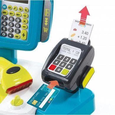 Электронная касса Smoby Toys с терминалом, весами и аксессуарами 350105