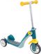 Дитячий самокат-трансформер 2 в 1 Smoby Toys з металевою рамою триколісний Сірий 750612