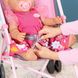 Коляска тростинка для ляльки Baby Born Казкова прогулянка рожева 832554