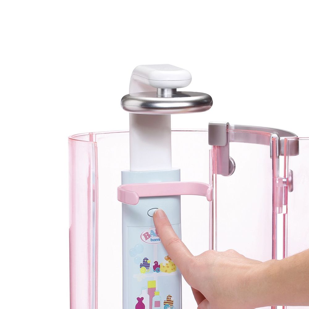 Автоматическая душевая кабинка для куклы BABY BORN - ВЕСЕЛОЕ КУПАНИЕ (с аксессуаром)
