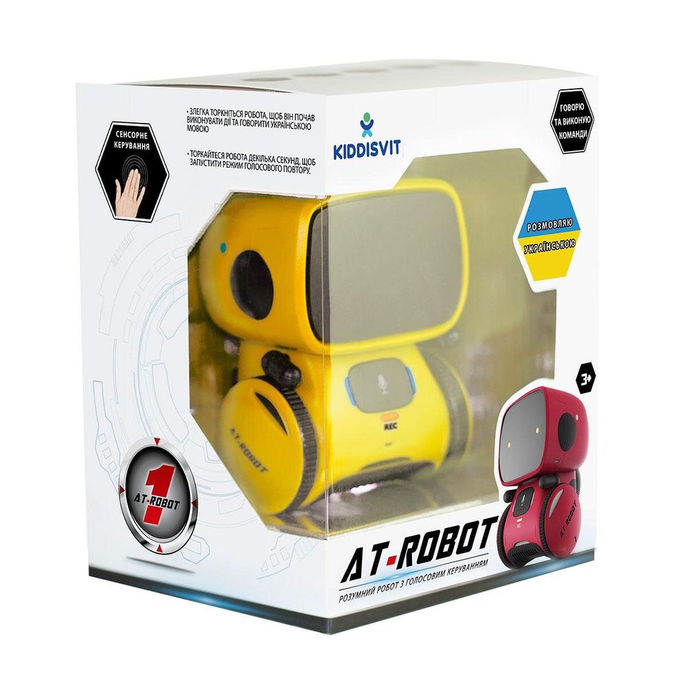 Інтерактивний робот з голосовим управлінням – AT-Rоbot (жел., укр.) AT001-03-UKR