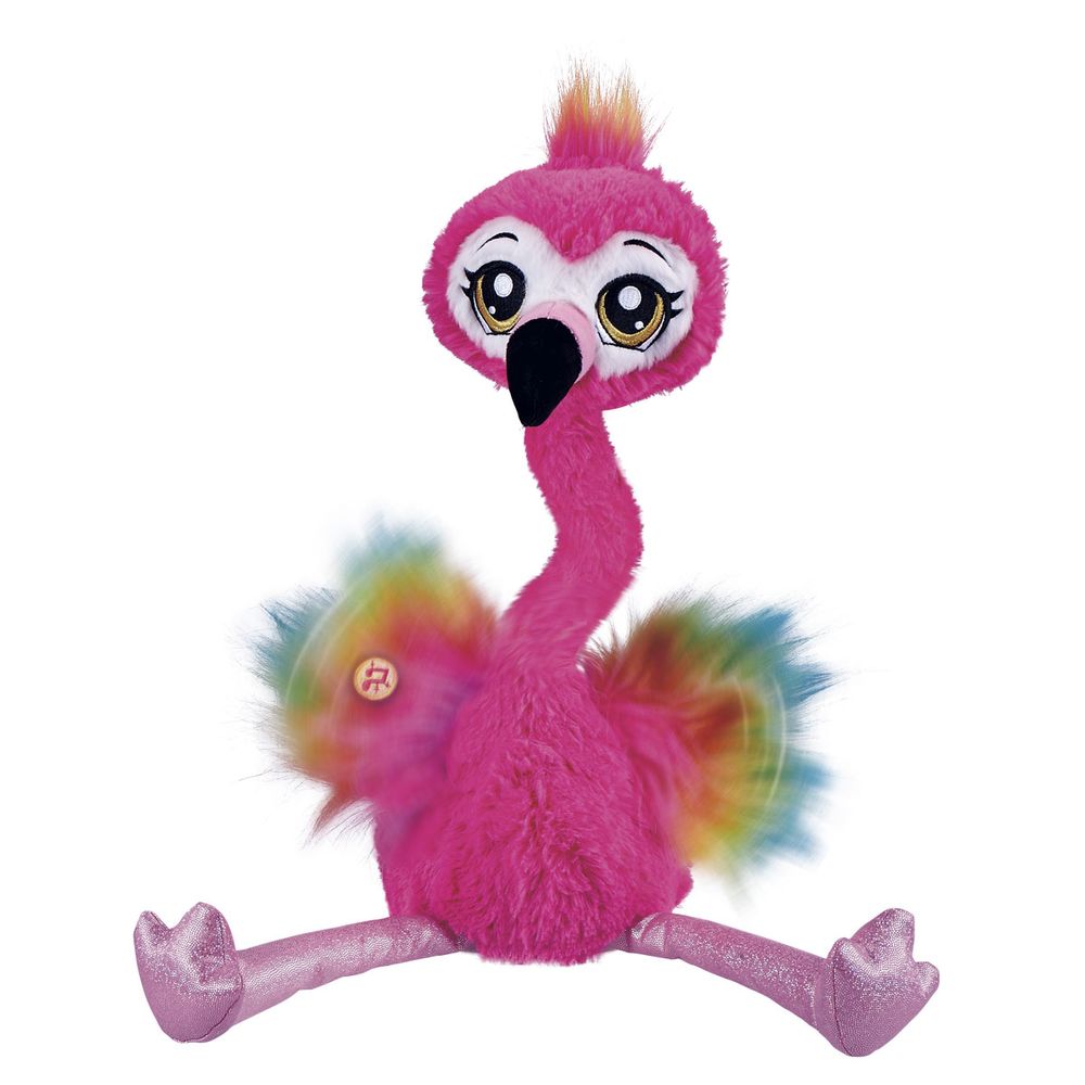 Интерактивная мягкая игрушка танцующий Фламинго Pets Alive Frankie the Flamingo Pink Zuru 9522