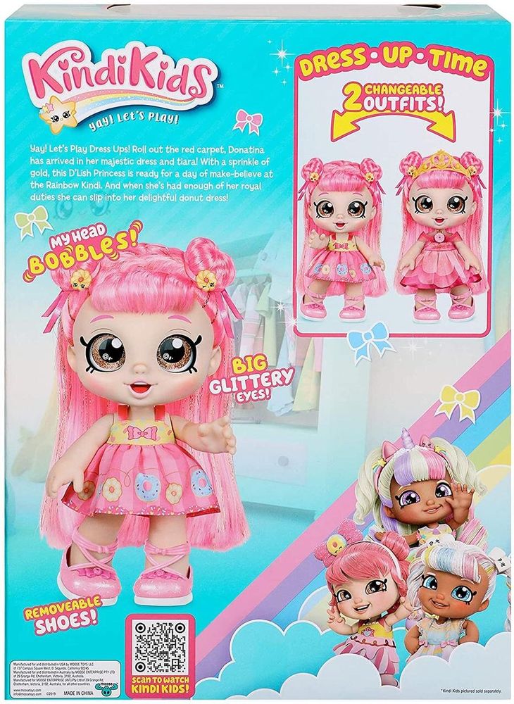 Кукла Кинди Кидс Донатина из серии Наряжай друга Kindi Kids Dress Up Friends Donatina Princess