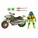 Набір Черепашка-Ніндзя TMNT Мovie III Бойовий транспорт з фігуркою - Леонардо На Мотоциклі 83431