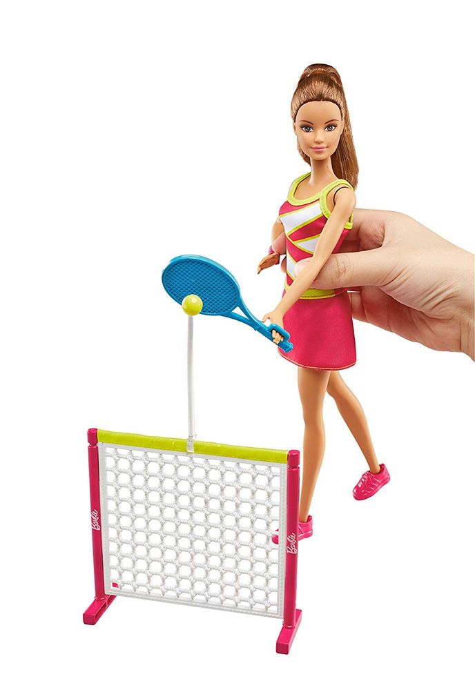 Ігровий набір Барбі тренер з тенісу з дитиною. (Barbie Careers Tennis Coach Playset)