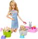 Лялька Барбі зі домашніми улюбленцями Купай та грай Barbie Play ‘n’ Wash Pets Playset with Blonde Doll FXH11