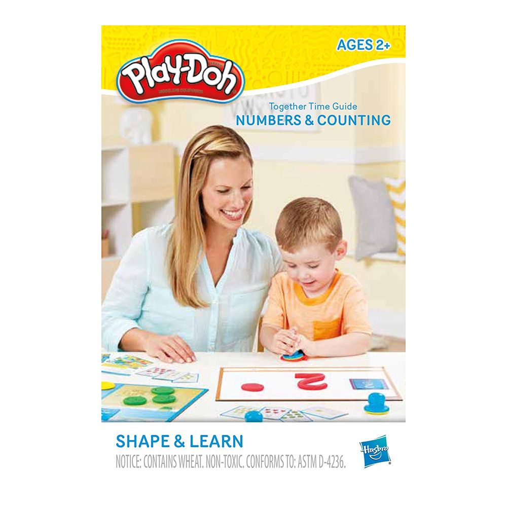 Play-Doh Набір пластиліну Числа і Рахунок Shape and Learn Numbers and Counting