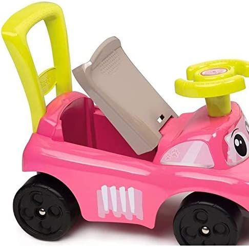 Машинка дитяча каталка Smoby Рожевий котик розмір 54x27x40 см, 10 міс.+ 720524, Рожевий