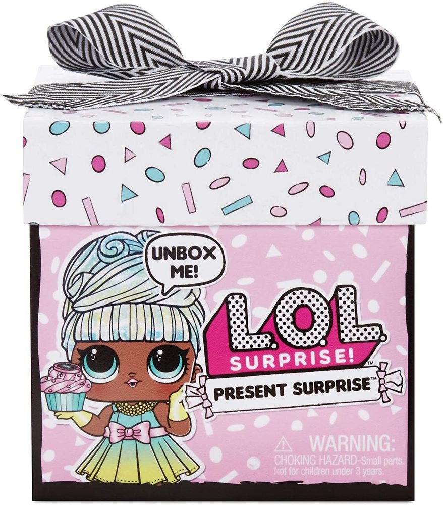 Новинка! L.O.L. SURPRISE! Подарок LOL Surprise Present Surprise Doll with 8 Surprises