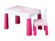 Столик і стільчик Tega Baby MultiFun Pink рожевий (для конструкторів Lego) MF-001-123