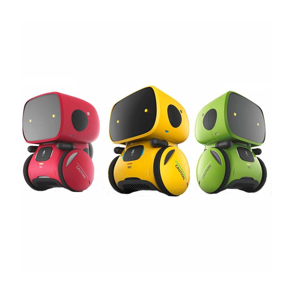Интерактивный робот с голосовым управлением – AT-ROBOT (зелёный) AT001-02