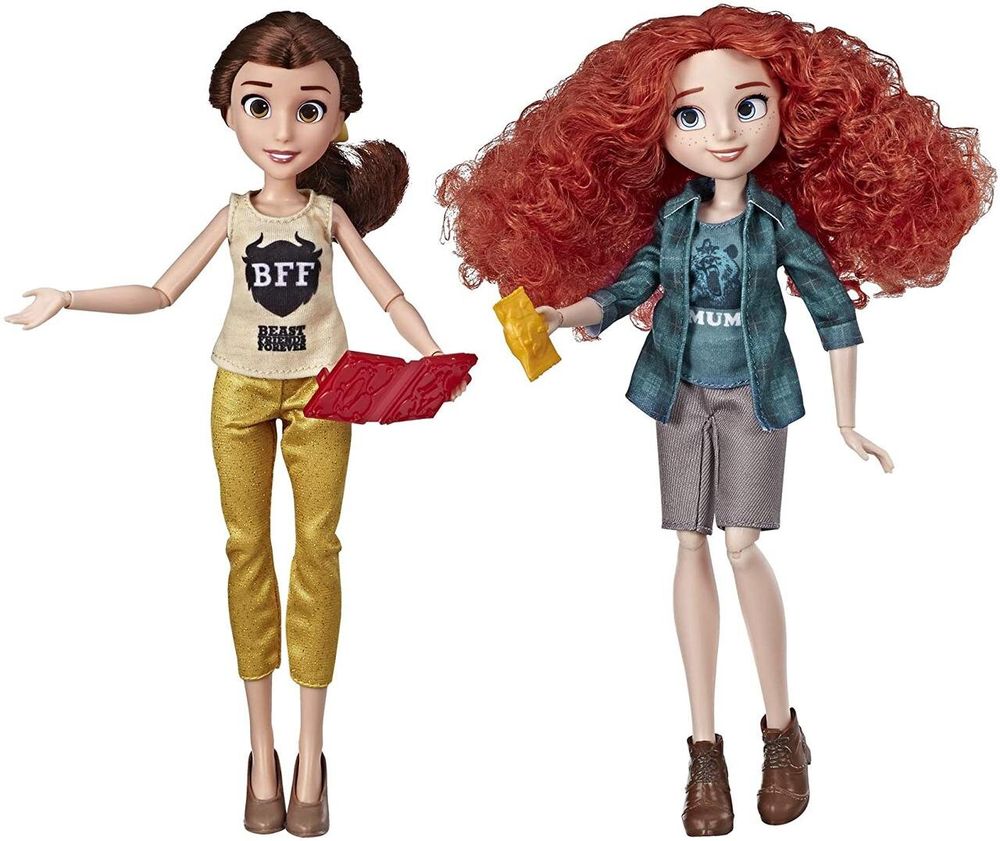 Набор Кукол Белль и Мерида Принцессы Диснея Belle and Merida Disney Princess Hasbro E7415