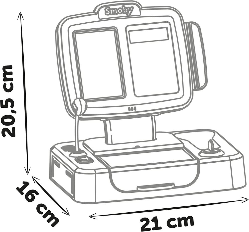 Електронна каса зі сканером та аксесуарами Smoby (350113)