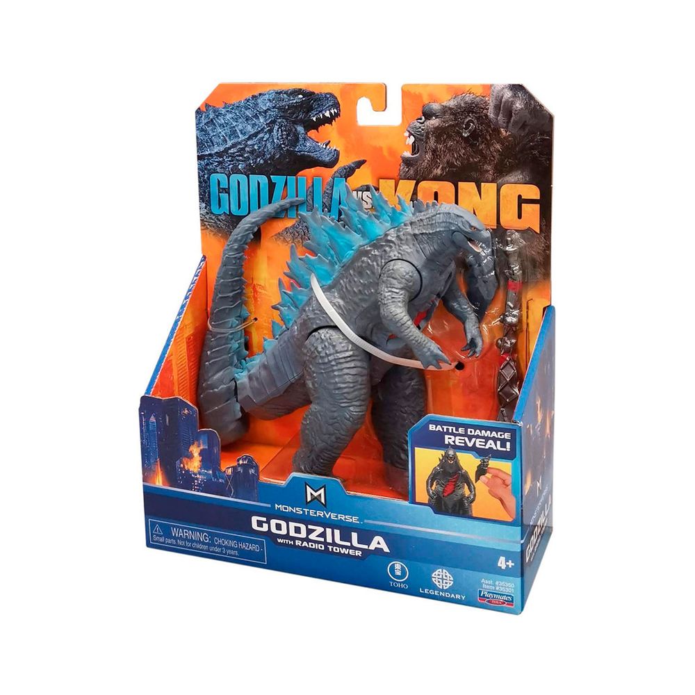 Фигурка Godzilla vs. Kong – Годзилла с радиовышкой 15 см 35301
