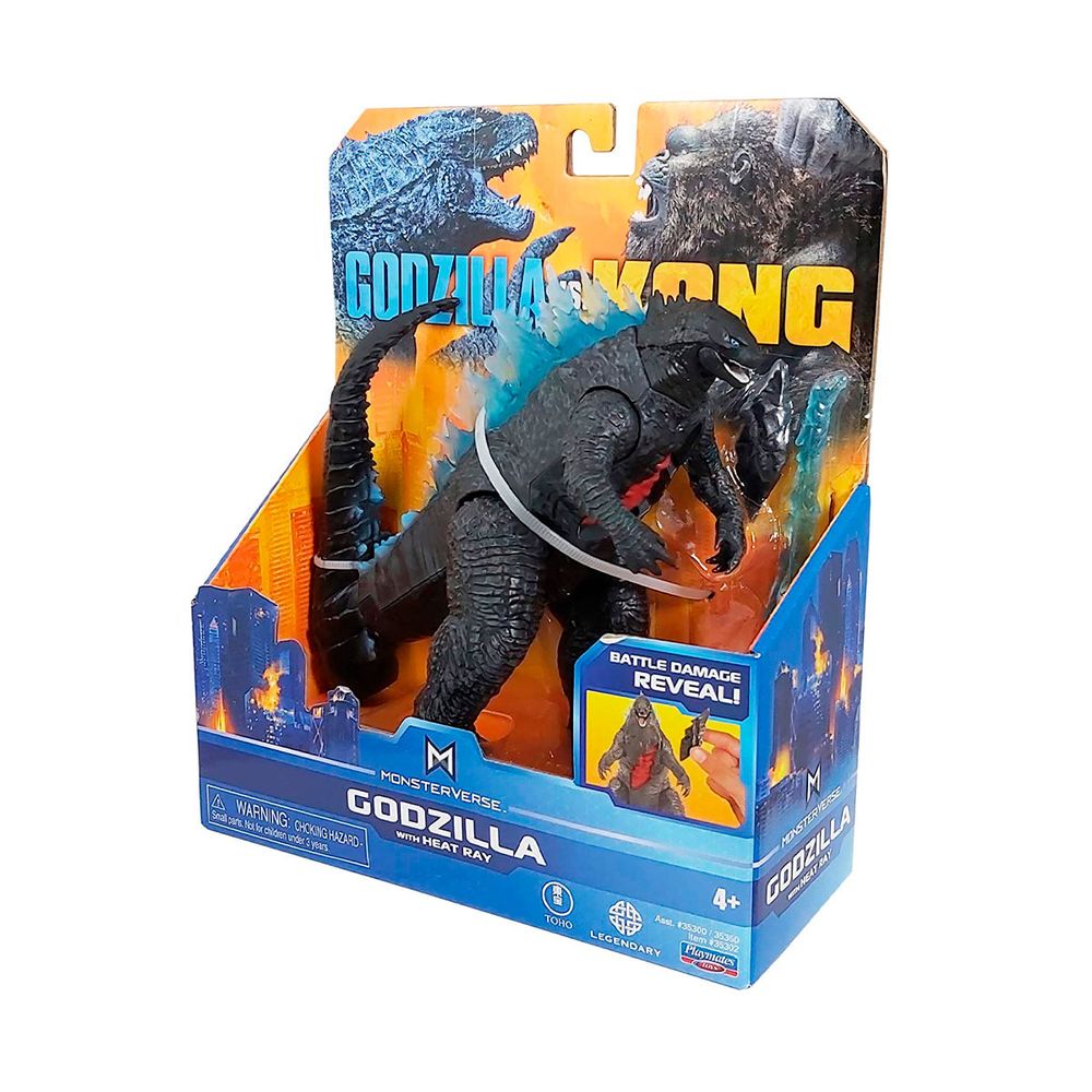Фигурка Godzilla vs. Kong – Годзилла с тепловой волной 15 см 35302