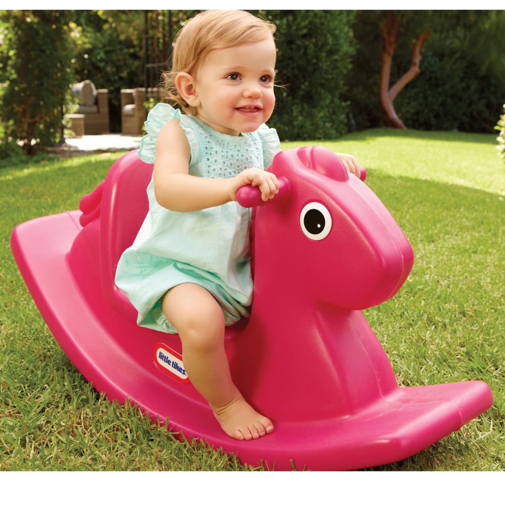 Качалка Веселая лошадка Little Tikes (розовая) 403C00060