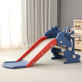 Дитяча гірка 2в1 Terrio “Dino” Червоно-синя 110 см