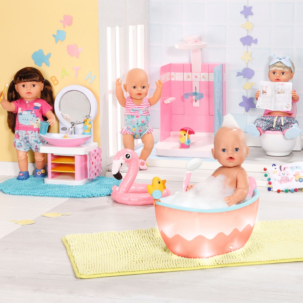 Автоматична ванночка для ляльки Baby Born – Легке купання 835784