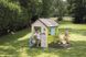Дитячий ігровий будинок Smoby садовий з пісочнецею або грядкою 2в1, 174х110х127 см, 2+ 810728