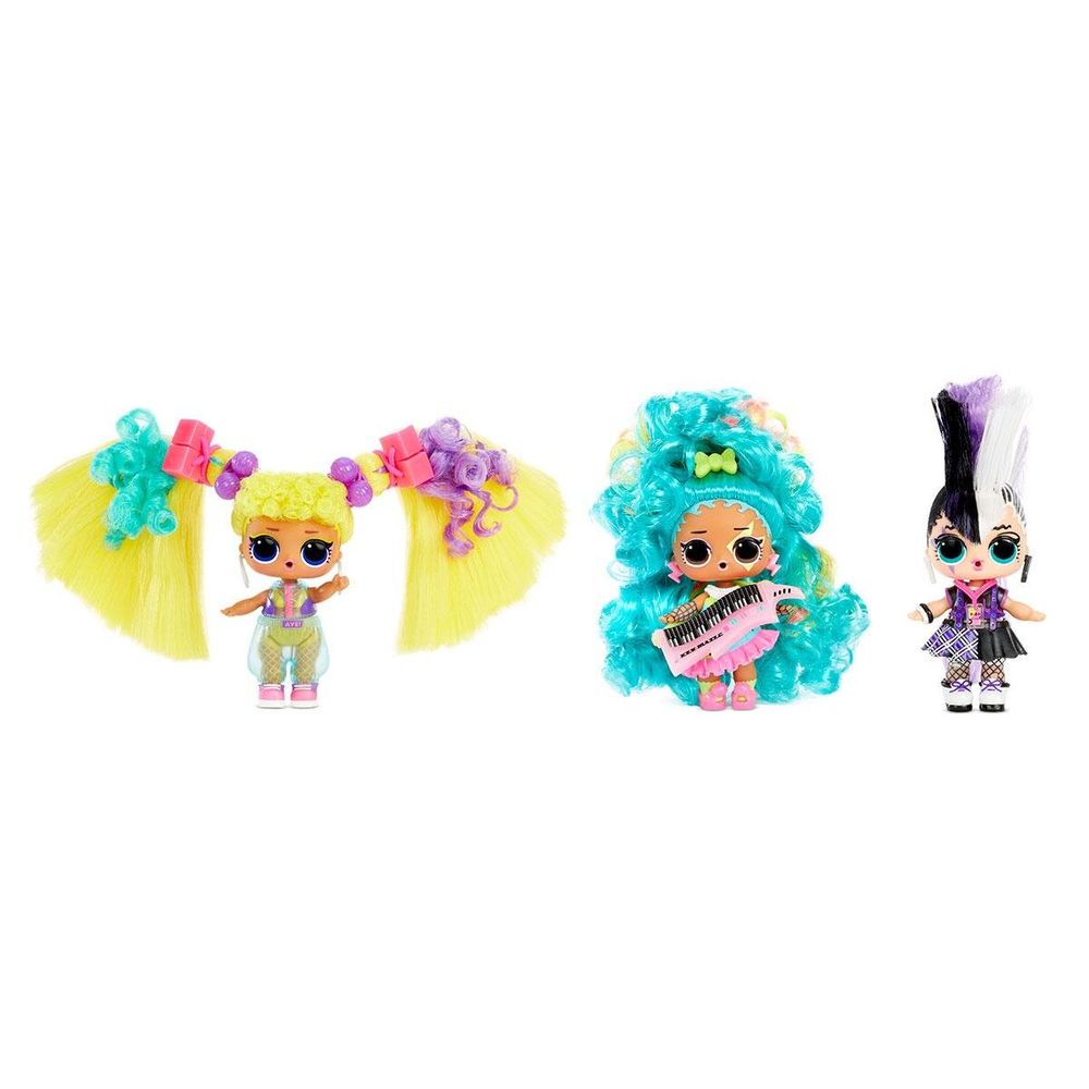 Набір з 2-х ляльок L. O. L Surprise! W1 серії Remix Hairflip Музичний сюрприз ЛОЛ Ремікс 566960-А