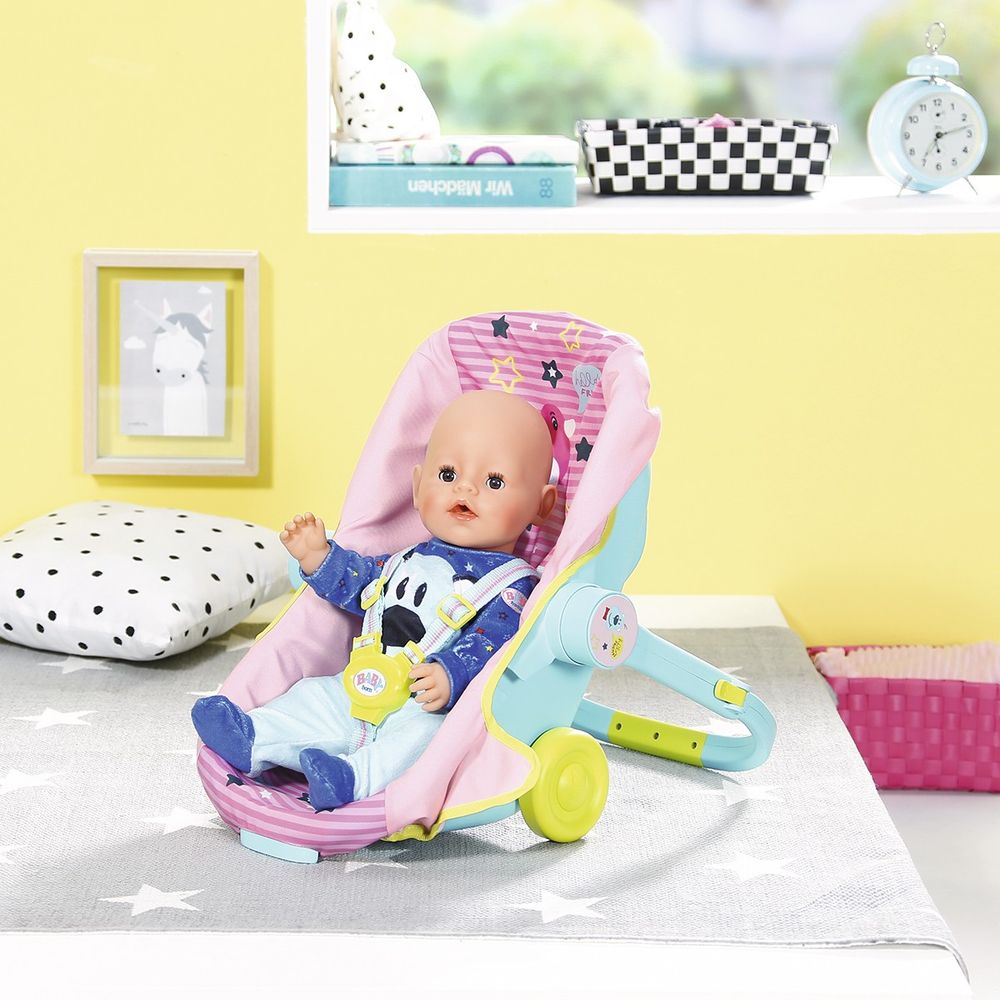 Кресло-каталка для куклы BABY BORN - УДОБНОЕ ПУТЕШЕСТВИЕ
