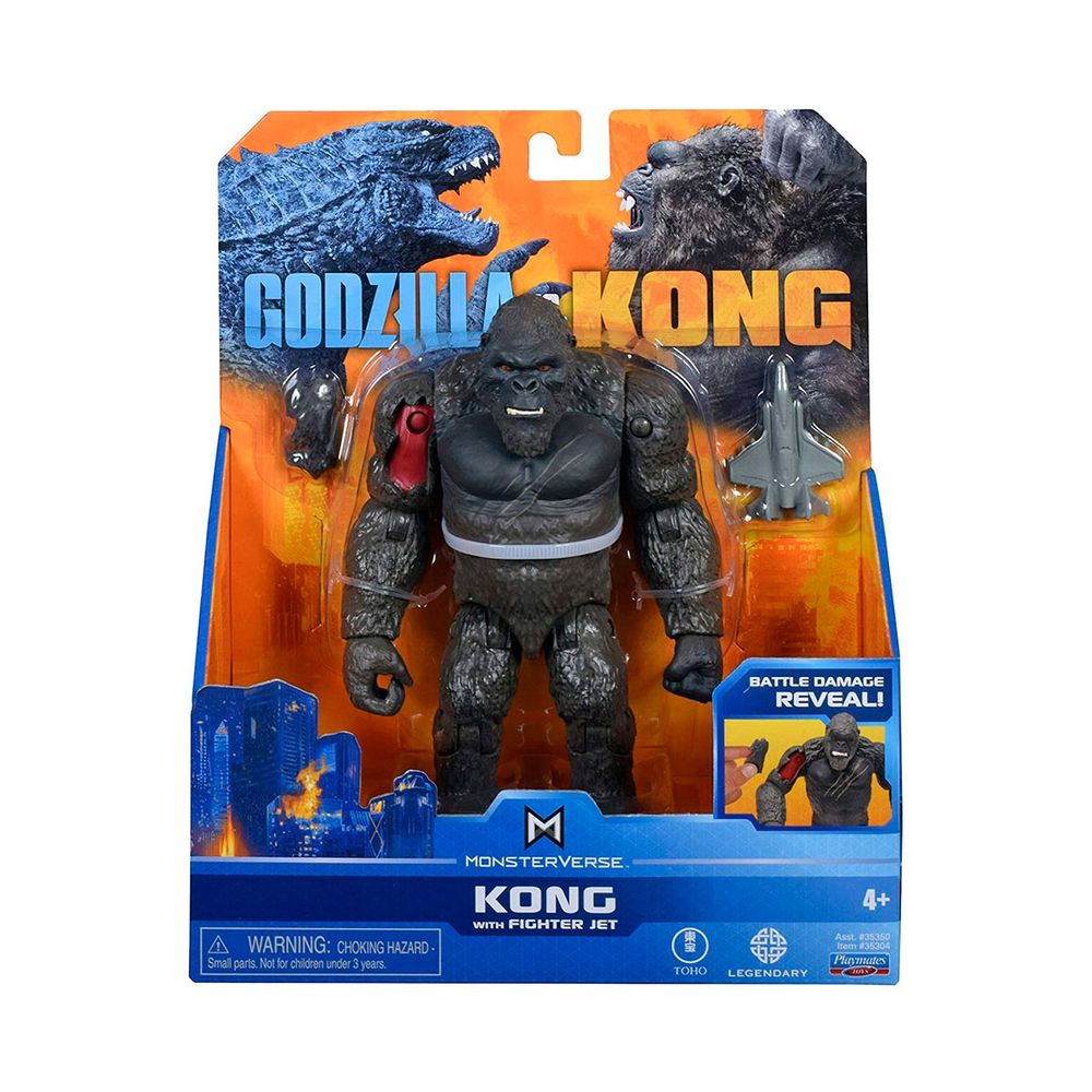 Фигурка Godzilla vs. Kong – Конг с истребителем 15 см 35304