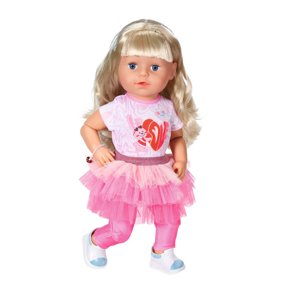 Кукла Baby Born серии Нежные объятия - Стильная сестричка 833018