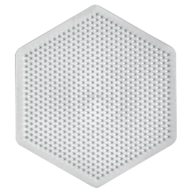 Поле для мозаїки HAMA Midi, середній шестикутник, 469 кілочок 329