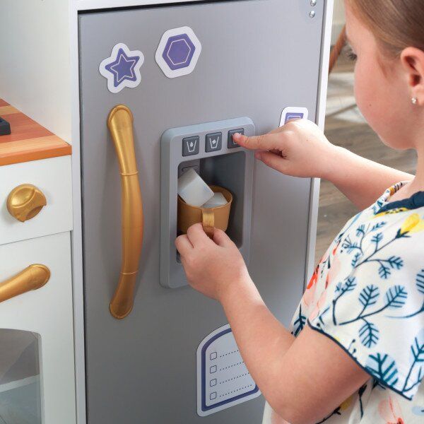 Ігрова дитяча кухня mosaic magnetic kidkraft 53448 з системою легкого збору ez kraft assembly