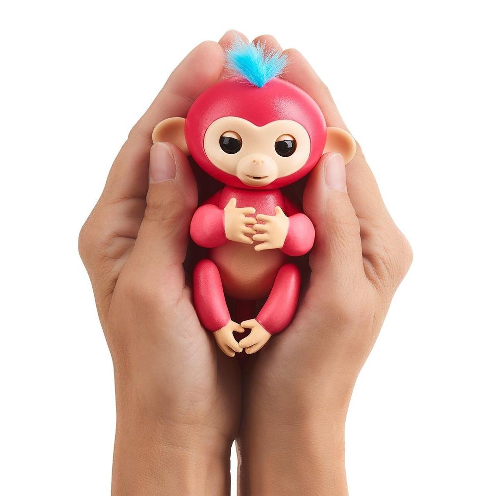 Інтерактивна мавпочка з майданчиком WowWee Fingerlings Aimee Baby Monkey Interactive Jungle Gym Playset